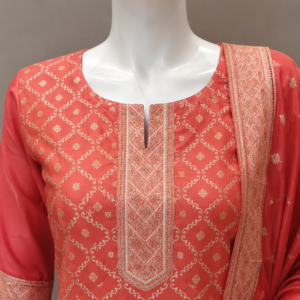 Elegant Orange Salwar Set