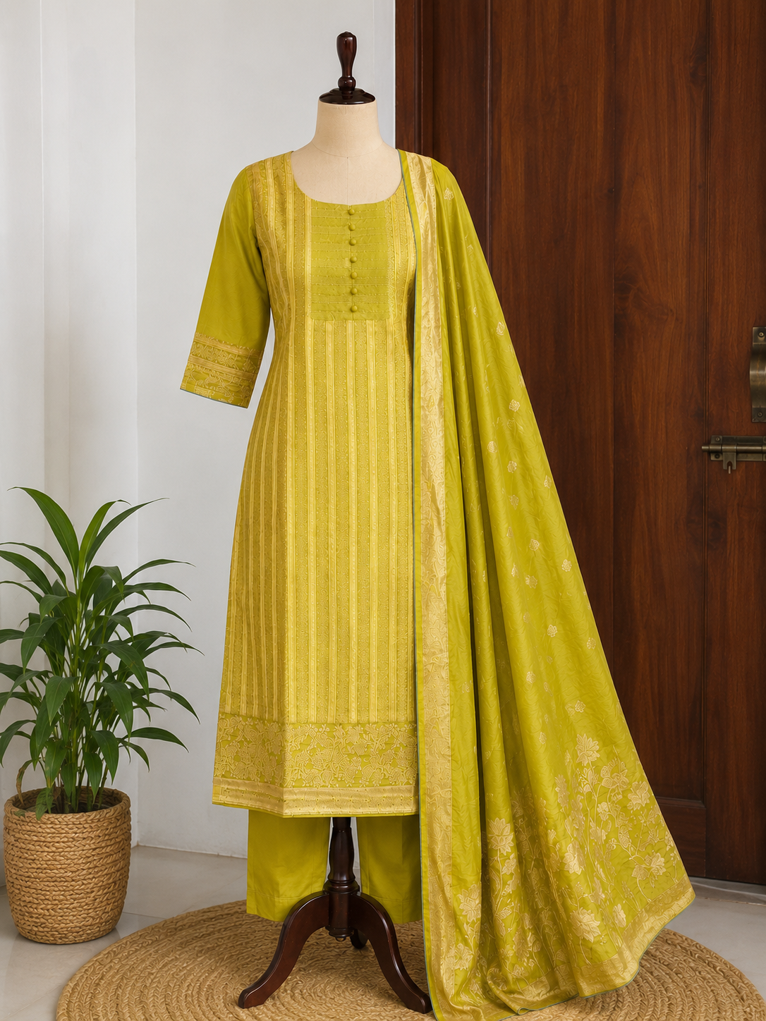Elegant 3-Piece Salwar Set - Image 2