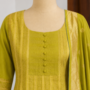 Elegant  3-Piece Salwar Set